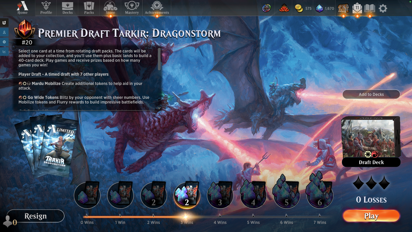 How I reached Mythic #20 on Magic Arena Limited