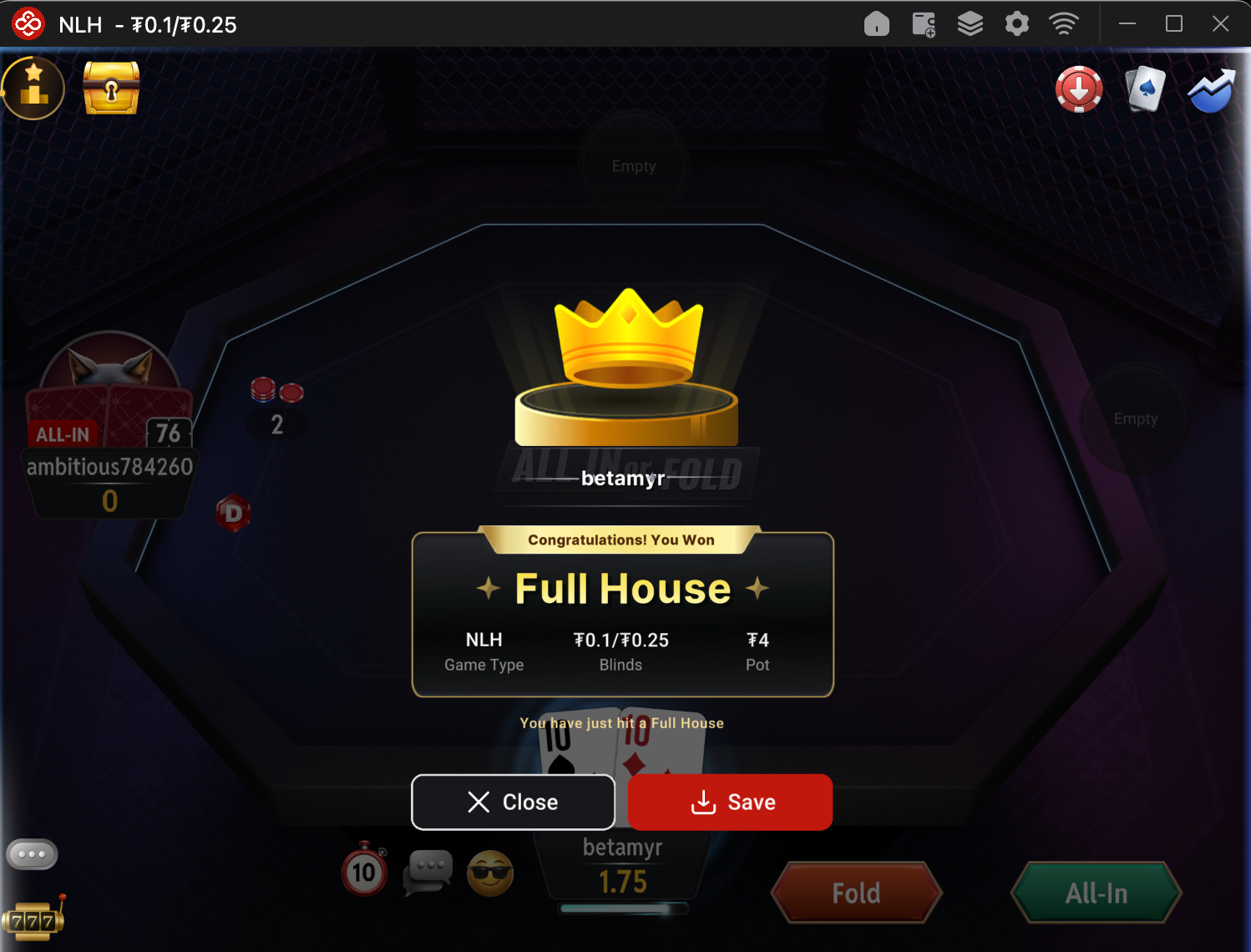 All-In or Fold on CoinPoker